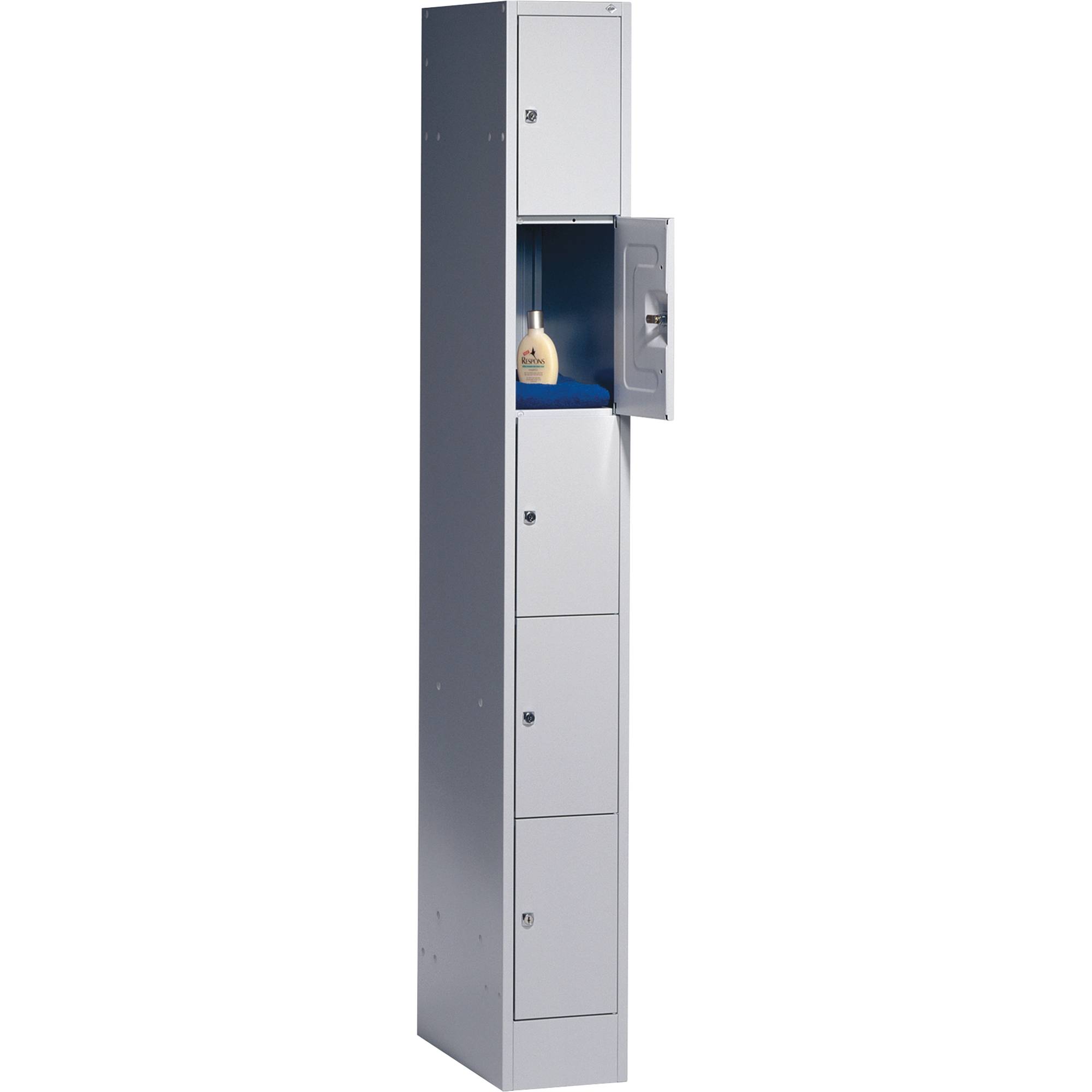 C+P Fächerschrank 8070010S10000 auf Sockel 5Fächer lgr/lgr