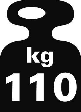 Schwerlastschrank m.TürenB1200xT500xH1000 mm RAL 7035/5010,1Fachboden Tragkraft 110kg