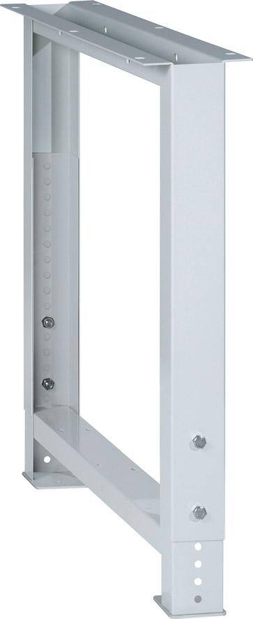 Werkbankfuß RAL 5012 Höhe 700-1050mm für Plattentiefe 750 mm Tragkraft 400kg - Artikel: 7830933081
