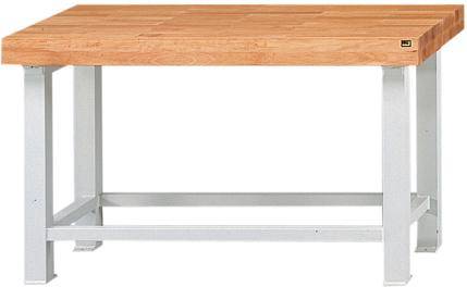 Anke Schwerlastwerkbank B1500xT800xH900mm RAL7035 BMP: 100 mm mit Rahmen