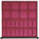 Kleinteilekasten-Set f. Schubladen B600xT600mmab FH 90-150 mm