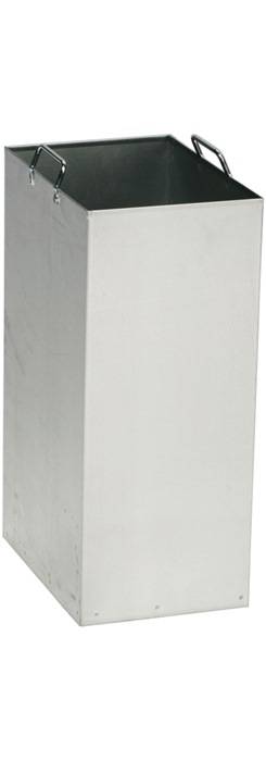 Abfalleinsatz Stahlbl.silber verz.f.Container 60l VAR