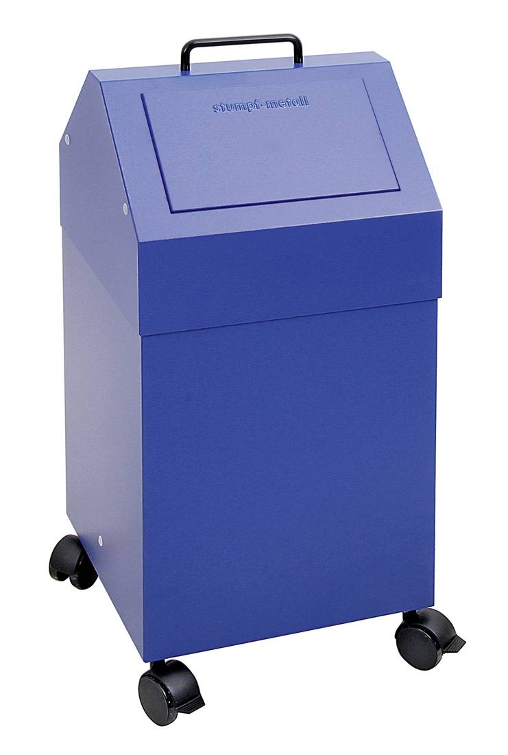 Abfalltrennung 45, stationär, RAL 5010/5010, 45 Ltr.