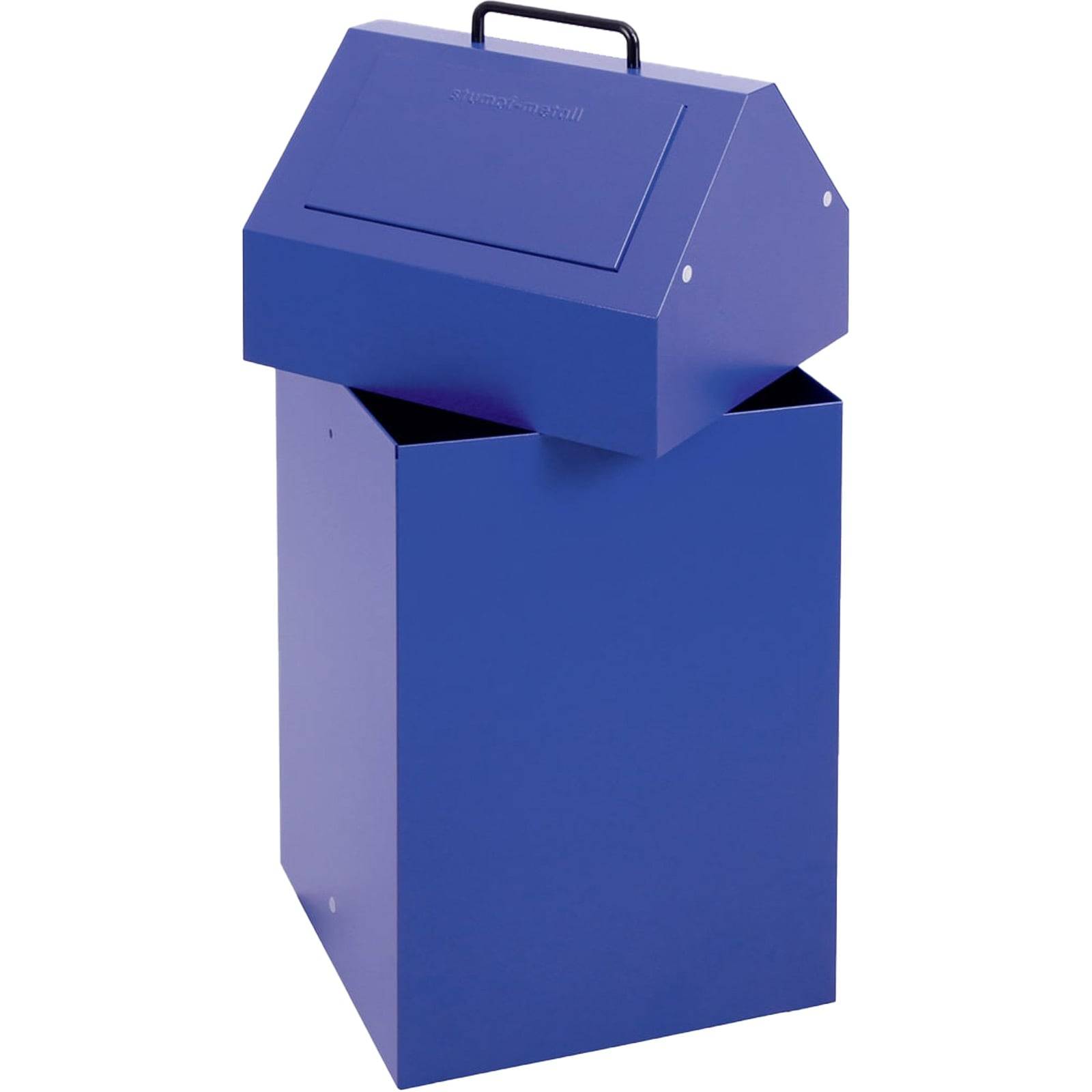 Stumpf Abfalltrennung 45 enzianblau stationär 45l - 630-045-0-0-510