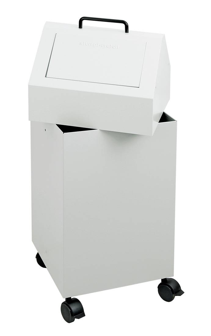 Abfalltrennung 45, stationär, RAL 7035/7035, 45 Ltr.