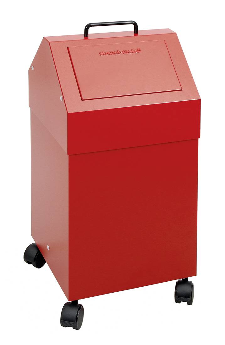 Abfalltrennung 45, stationär, RAL 3000/3000, 45 Ltr.