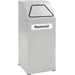 Wertstoffsammler 65l H970xB400xT380mm lichtgrau/lichtgrau stationär STUMPF Wertstoffsammler 65l H970xB400xT380mm lichtgrau/lichtgrau stationär STUMPF