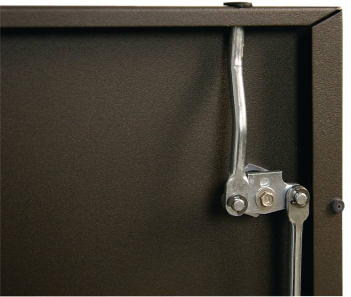 Wertstoffsammler H975xB860xT320mm Inh.3x45l lichtgrau Klappen farbig STUMPF