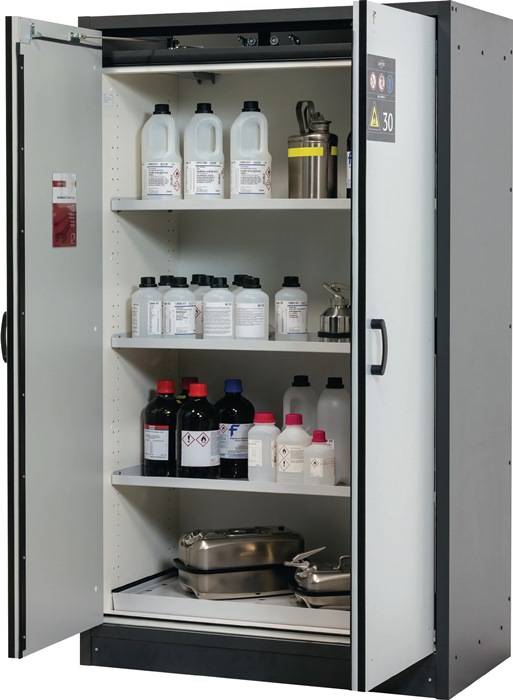 Sicherh.-Schrank Typ30 H1947xB1164xT620mm anthrazitgrau/lichtgrau Vollblechtüren