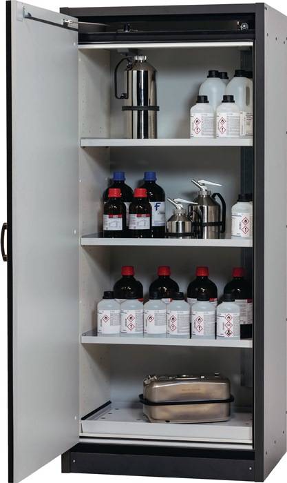 Sicherh.-Schrank Typ 30 H1947xB864xT620mm anthrazitgrau/lichtgrau Vollblechtüren