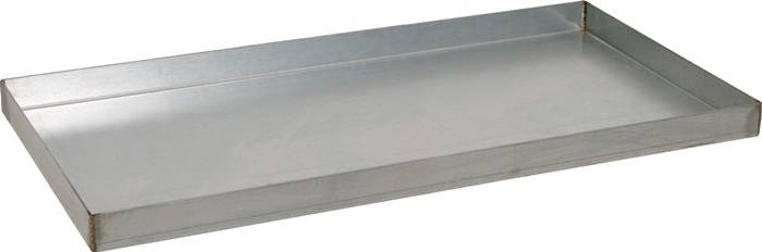 Wannenboden f.Umweltschrank B1000xT500mm Stahlblech,verz.STUMPF