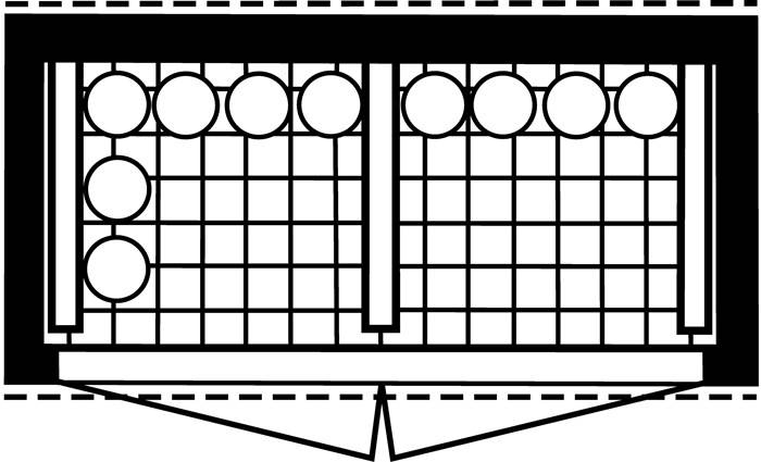Gasflaschencontainer B2100xT1140xH2250mm verzinkt,mont.m.Bodenrahmen