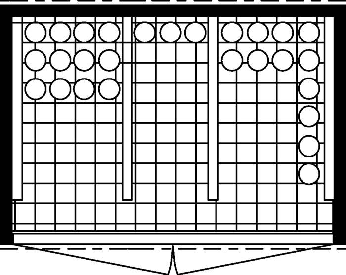 Gasflaschenlager Typ 366 B3050xT2170xH2250mm verz.montiert,o.Bodenrahmen SÄBU