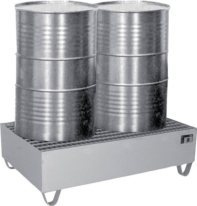 Auffangwanne 224l L1200xB800xH360mm VA o.Gitterrost BAUER