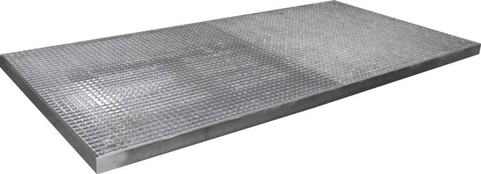 Flachwanne L2850xB1350xH78mm STA verz.Auffangvol.172l