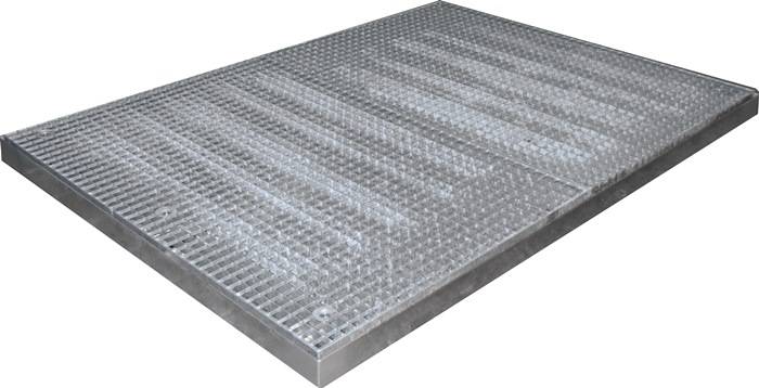 Flachwanne L1900xB1350xH78mm STA verz.Auffangvol.118l