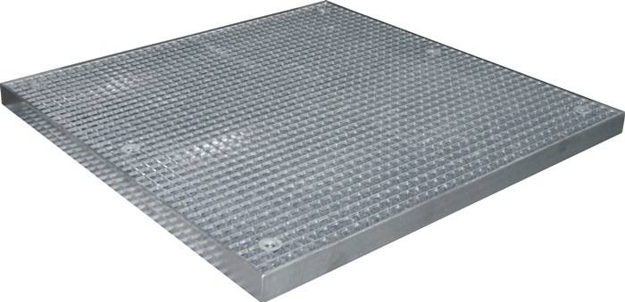 Flachwanne L1350xB1350xH78mm STA verz.Auffangvol.82l