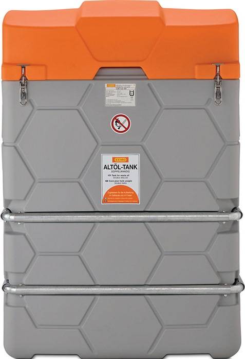 Altöltank Outdoor 2500l H1800xB1200xL1800mm Saugrohr m.TW-Kupplung