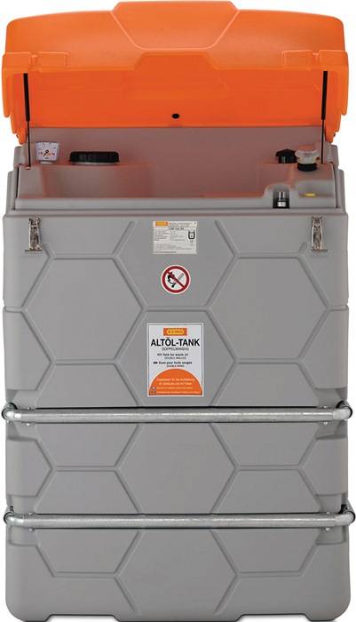 Altöltank Outdoor 2500l H1800xB1200xL1800mm Saugrohr m.TW-Kupplung