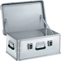 Aluminiumbox L600xB400xH250mm 42l m.Klappverschluss u.Alu-Stapelecken Aluminiumbox L600xB400xH250mm 42l m.Klappverschluss u.Alu-Stapelecken