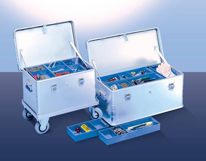Kunststoffeinsatz 315x170x60mm blau PS f.Werkzeugkisten ZARGES