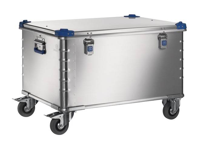 Clip-On-Rollensatz Lenkrollensatz VG f.Aluminiumbox ZARGES