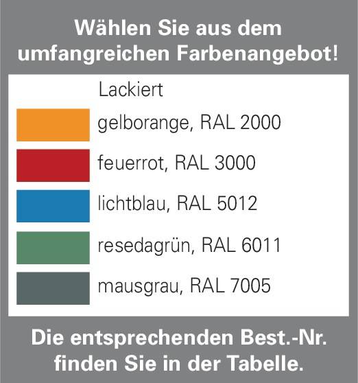 Schwerlast-Kippbehälter L1755xB1580xH1230mm verz.Inh.1,7 m³ autom.Entr.BAUER