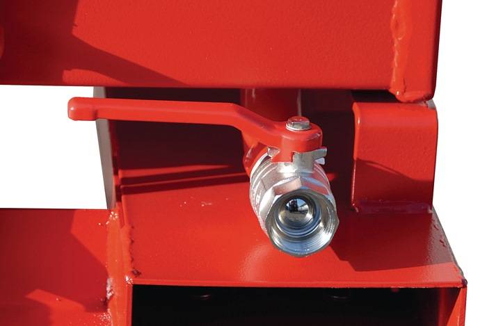 Spänebehälter 0,25 m³ L1375xB670xH530mm lichtblau Trgf.300kg BAUER