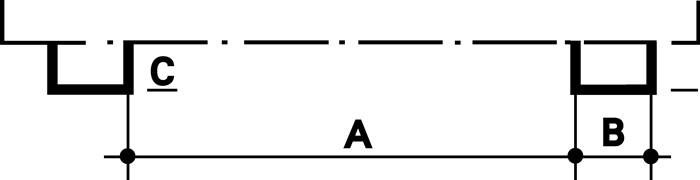 Selbstkipper Inh.1,0 m³ L1760xB1060xH1270mm lichtblau BAUER