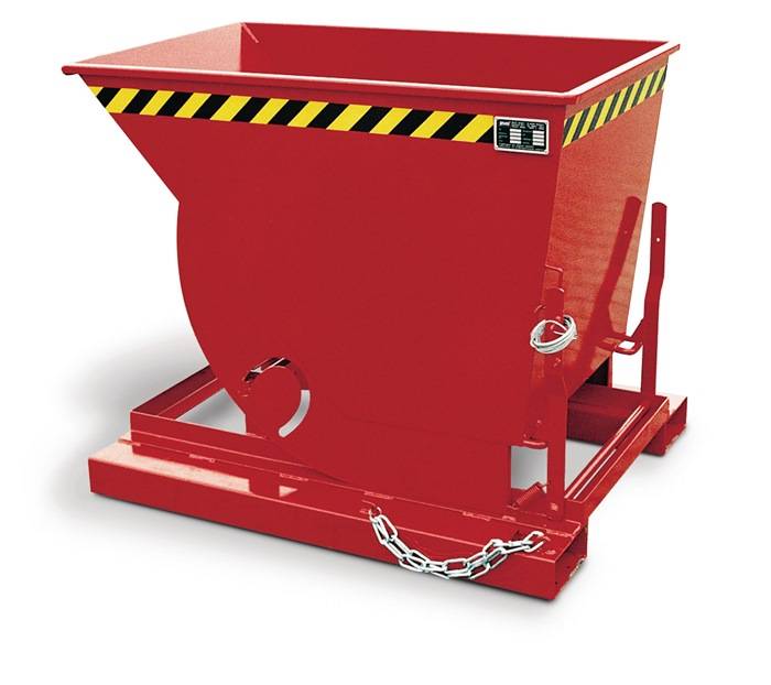 Kippbehälter L1420xB1560xH1070mm verz.Inh.1,0 m³ BAUER