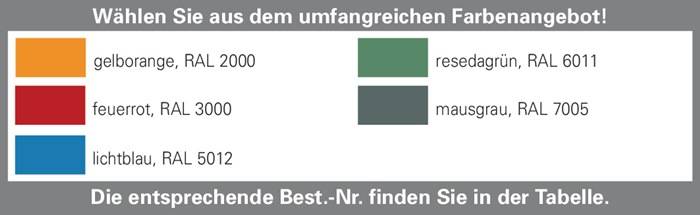 Kippbehälter L1000xB800xH900mm mausgrau Inh.0,55 m³ BAUER
