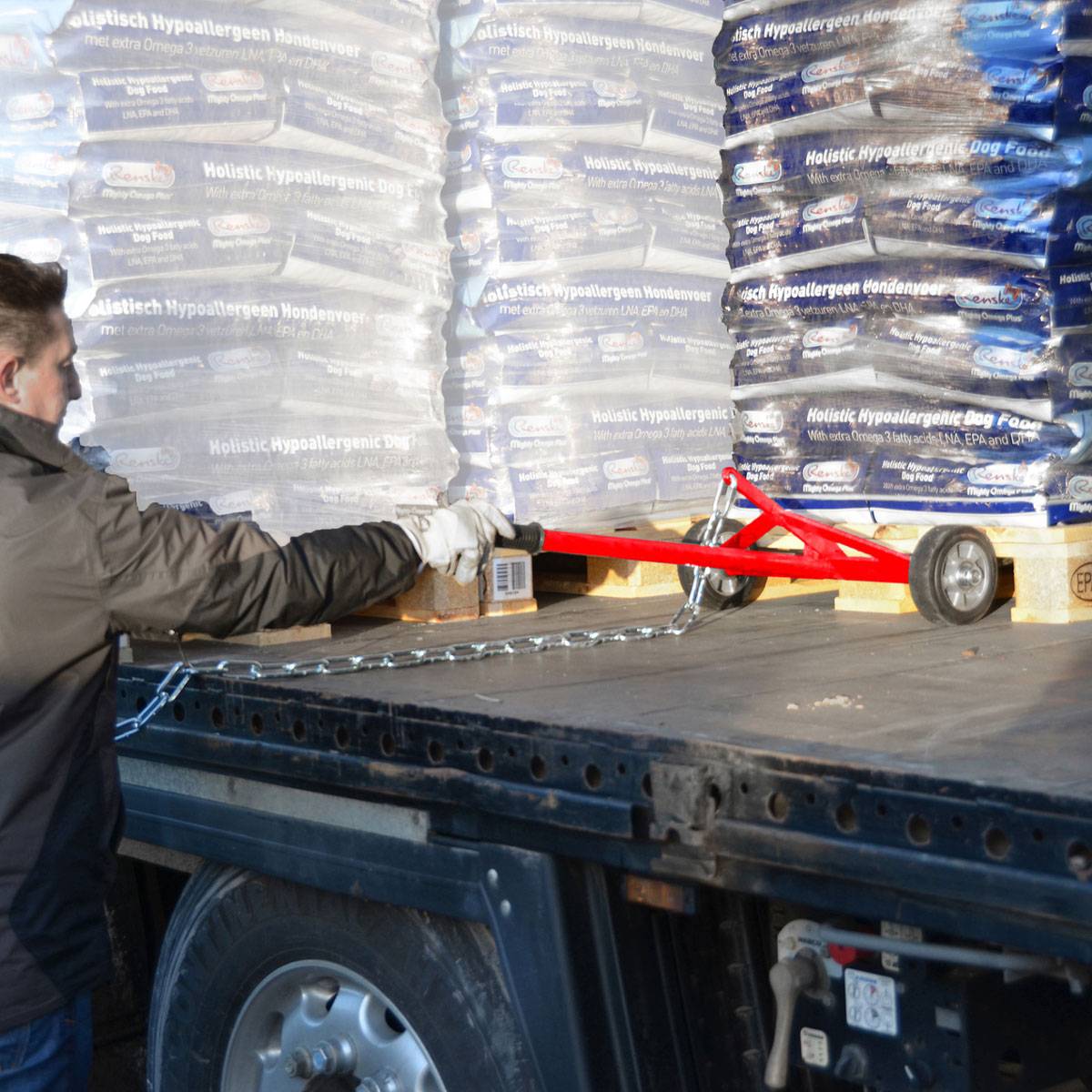 Palettenzug PZ, feuerverzinkt