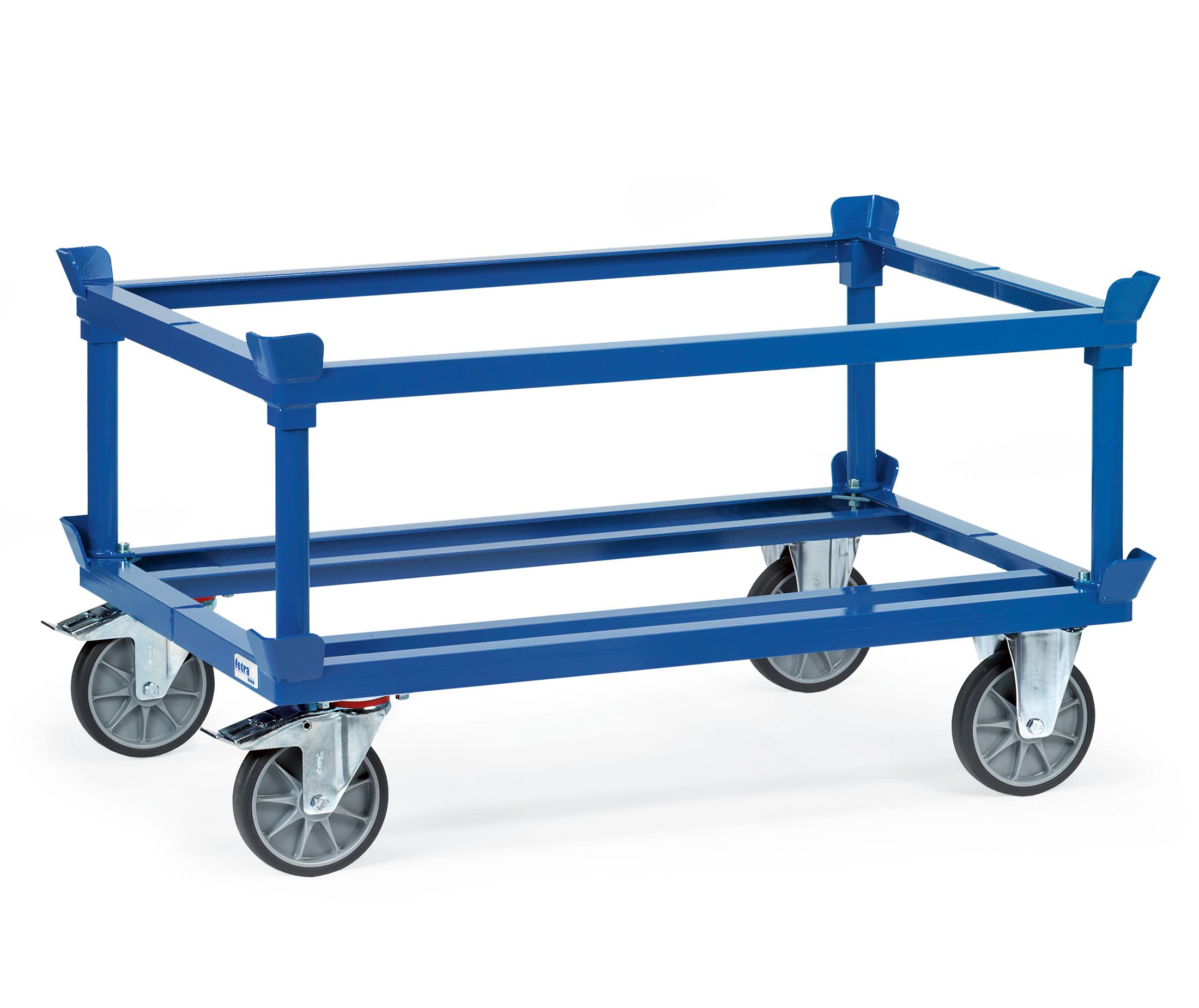 Fetra Aufsetzrahmen für Paletten-Fahrgestell Palettengröße 800x600 mm 270/552 mm hoch