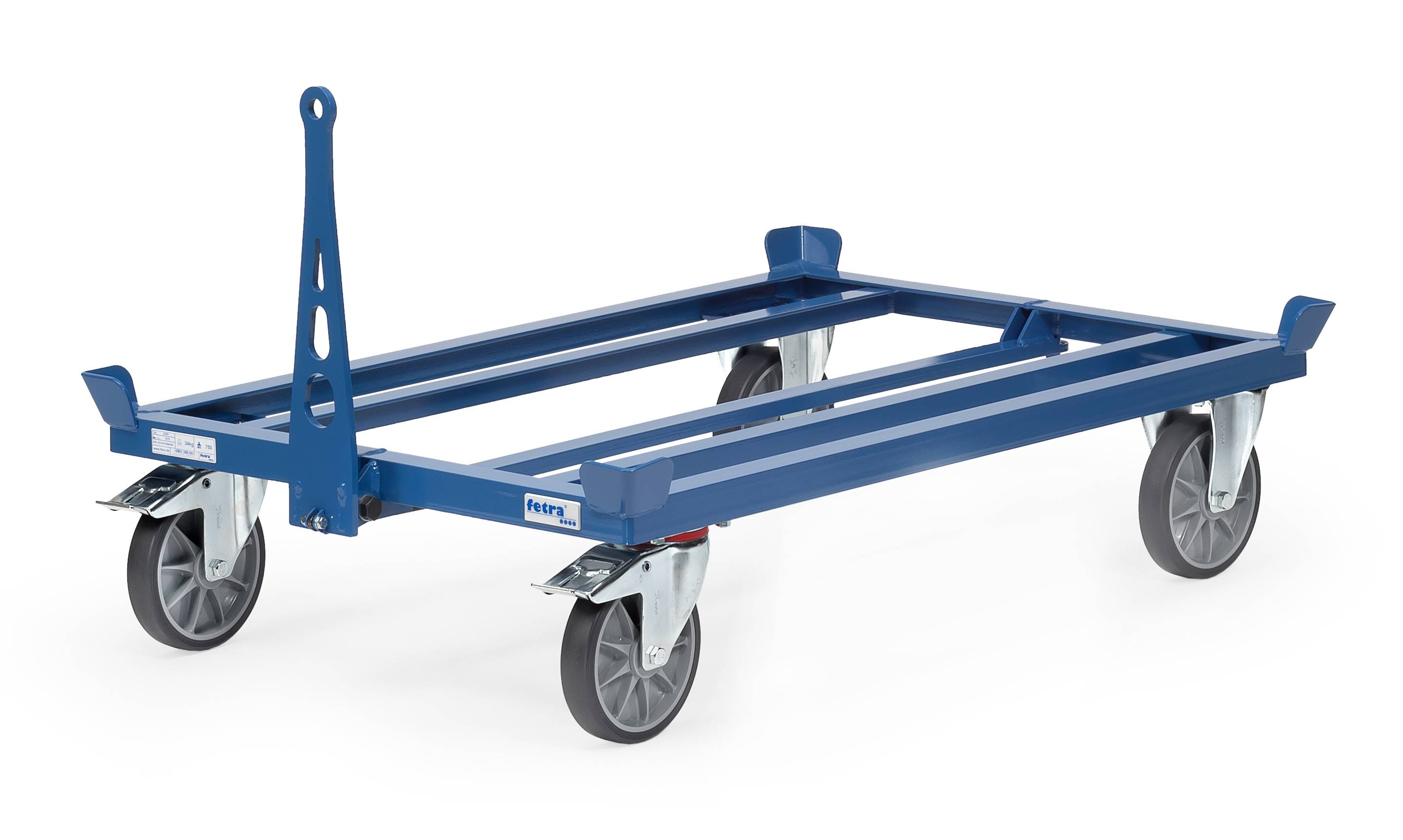 Fetra Aufsetzrahmen für Paletten-Fahrgestell Palettengröße 1000x800 mm 370/652 mm hoch