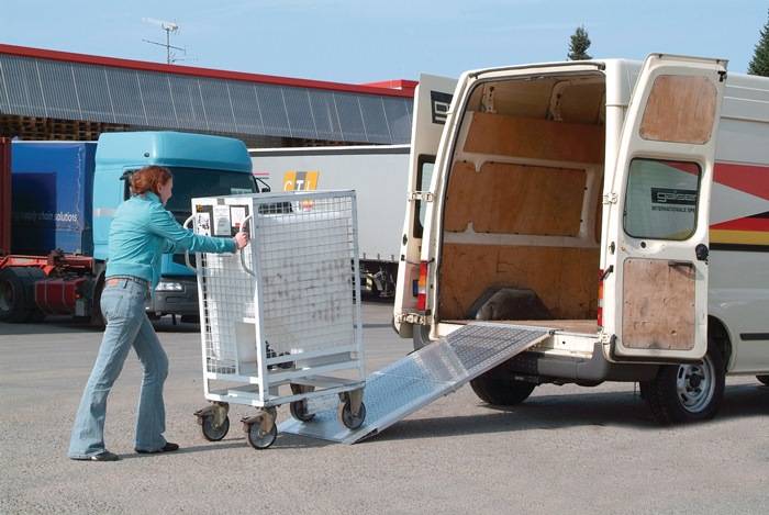 Auffahrrampe Alu.L2000xB800mm 975/St.kg ALTEC