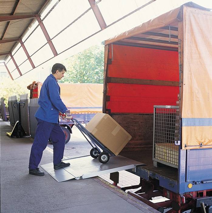 Überfahrbrücke Alu.natur L1985xB1500mm Trgf.2000kg ALTEC