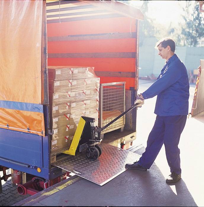 Überfahrbrücke Alu.natur L750xB1250mm Trgf.1200kg ALTEC