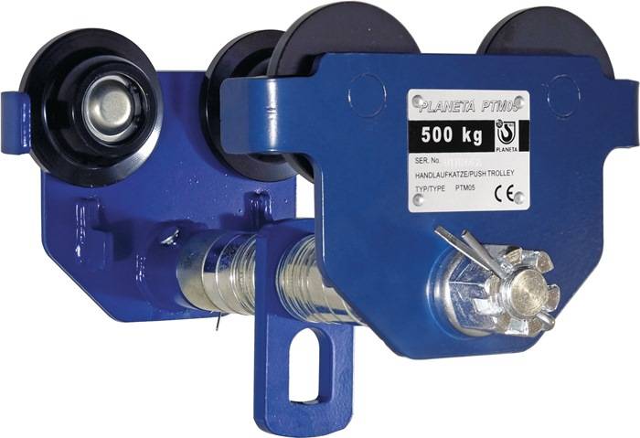 Rollfahrwerk PTM 2,0 Trgf.2000kg Trägerflansch-B.88-203mm PLANETA