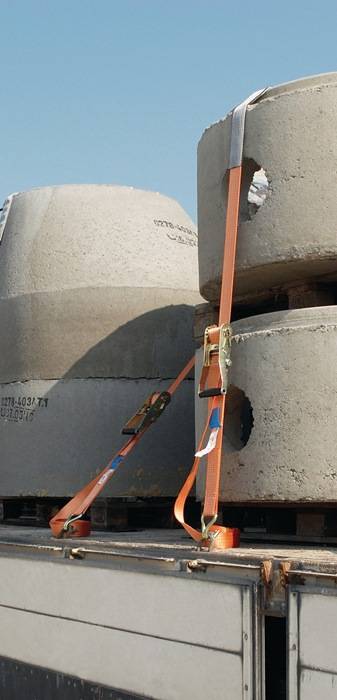 Ratschen-Zurrgurt DIN 12195-2 L.8m B.50mm 2-tlg.m.Ratsche+SP-Haken LC U 5000 daN