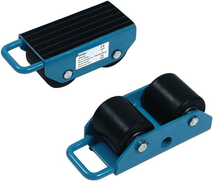 Transportroller Trgf.2,5 t Nylon-Bereifung L210xB100mm STA brillantblau