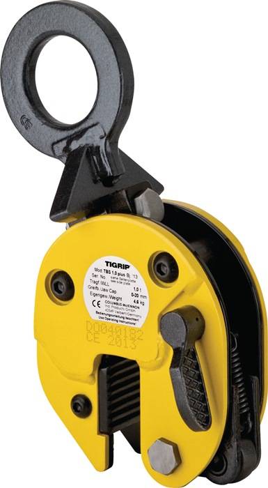 Blechgreifer Trgf.1000kg Greifber.0-20mm