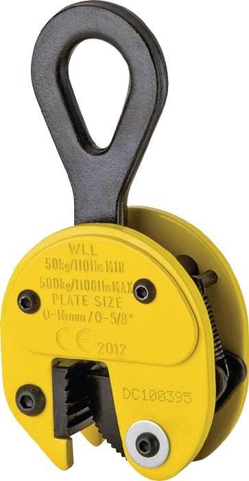 Blechgreifer Trgf.500kg Greifber.0-16mm f.d.vertikalen Transport YALE