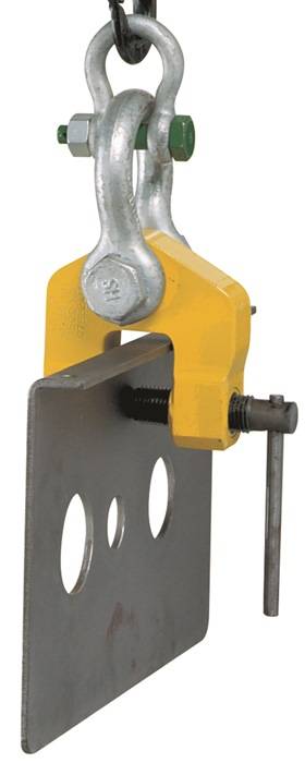 Schraubklemme Trgf.5000kg Greifber.0-80mm f.Vertikal- u.Horizontalzug YALE