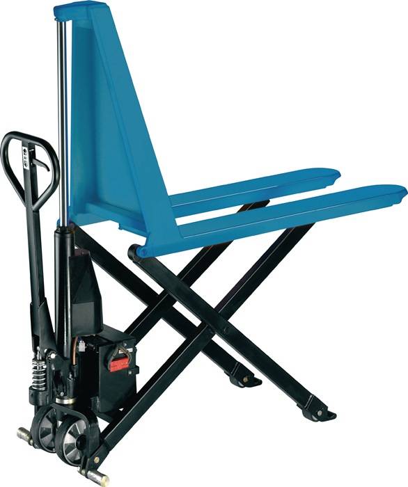 Scherengabelhubwagen Trgf.1000kg elektrohydr.Hubber.85-800mm PFAFF