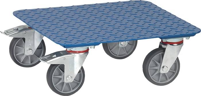 Transportroller Trgf.400kg TPE-Bereifung L500xB500mm