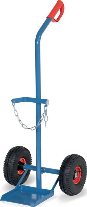 Stahlflaschenkarre f.Flascheninhalt 1x20-50l Luft-Bereifung Trgf.100kg FETRA