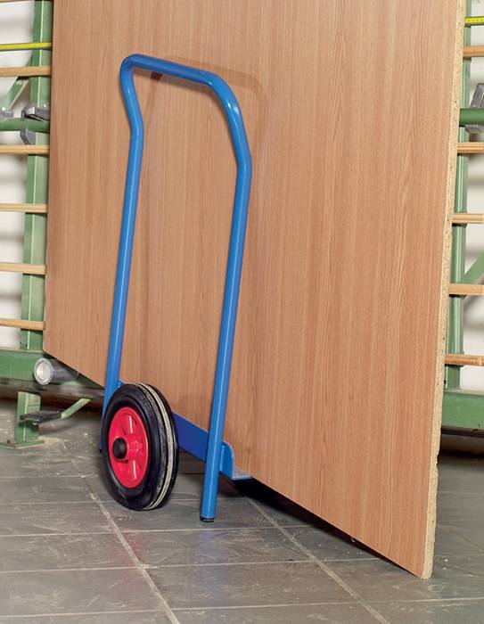 Plattenroller Außen-L500xB380xH905mm U-Form m.Schiebeb.Gum.Bereifung Trgf.500kg