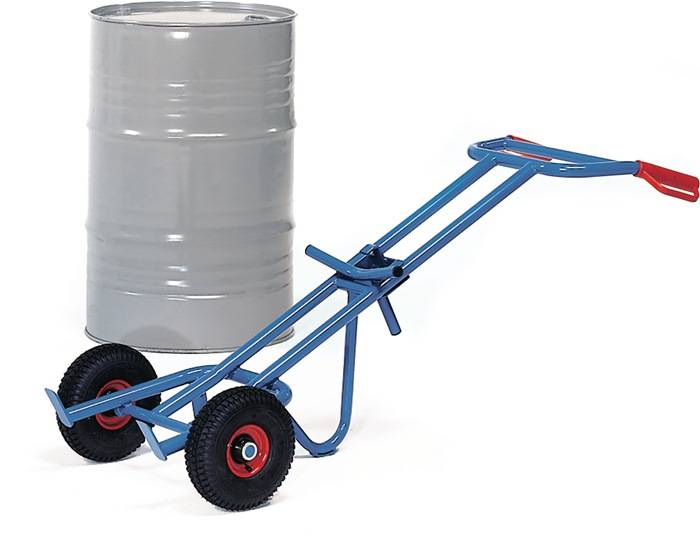 Fasskarre STA Bereifung Vollgummi f.200-l-Blechfässer