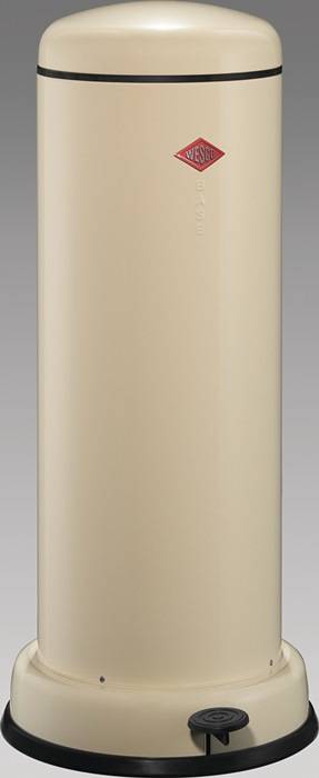 Gaststättentreteimer 30l D362xH800mm Stahlblech,mandel Inneneinsatz verz.