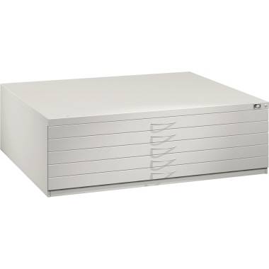 C+P Flachablageschrank A0 7200000S10120 420x1350x960mm lgr